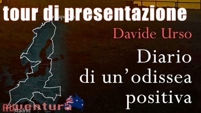 Diario di un'odissea positiva, il tour di presentazione del libro